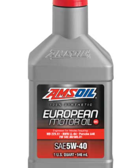 Amsoil 5W-40 European motor oil