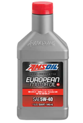 Amsoil 5W-40 European motor oil