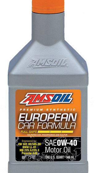 European 0W-40 Synthetic Oil