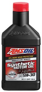 5W-30 Signature Series Synthetic Motor Oil will all the upgrades!