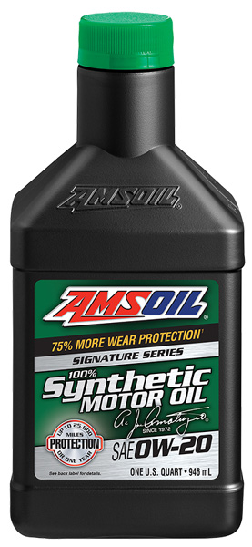 UPGRADED AMSOIL signature series 0W-20 Synthetic