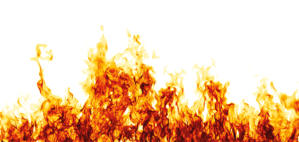 flames mean heat. heat oxidizes motor oil.