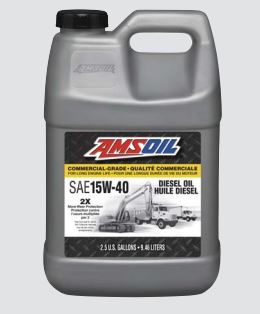New Commercial 15W-40 diesel oil by Amsoil 