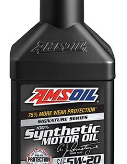 Signature Series 5W-20 Synthetic by AMSOIL. The best in all classes.
