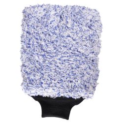 Non-scratching microfiver mitt made special for AMSOIL